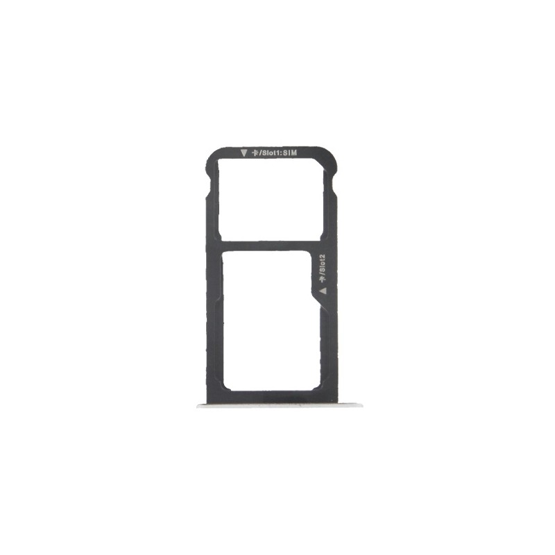 Rack tiroir cartes SIM et SD Blanc pour Huawei P9 Lite photo 2