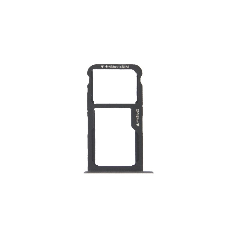 Rack tiroir cartes SIM et SD Noir pour Huawei P9 Lite photo 2