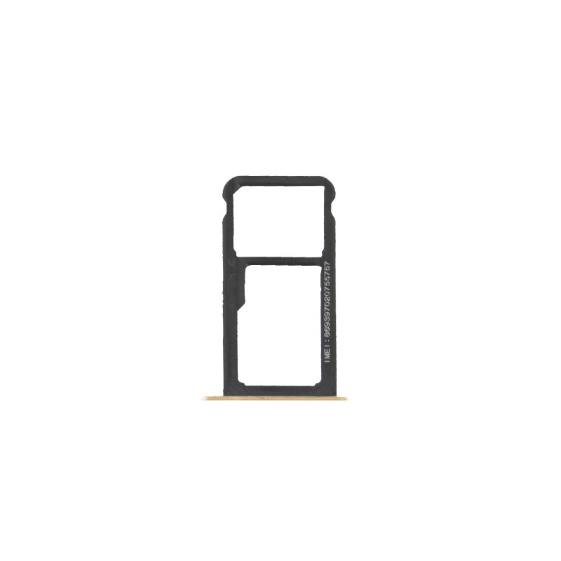 Rack tiroir cartes SIM et SD Or pour Huawei P9 Lite photo 2