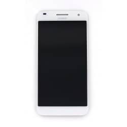 Ecran Blanc avec vitre et LCD pour Huawei Ascend G7 photo 2