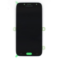 Ecran Amoled Noir et vitre prémontés pour Samsung Galaxy J7 2017 photo 1