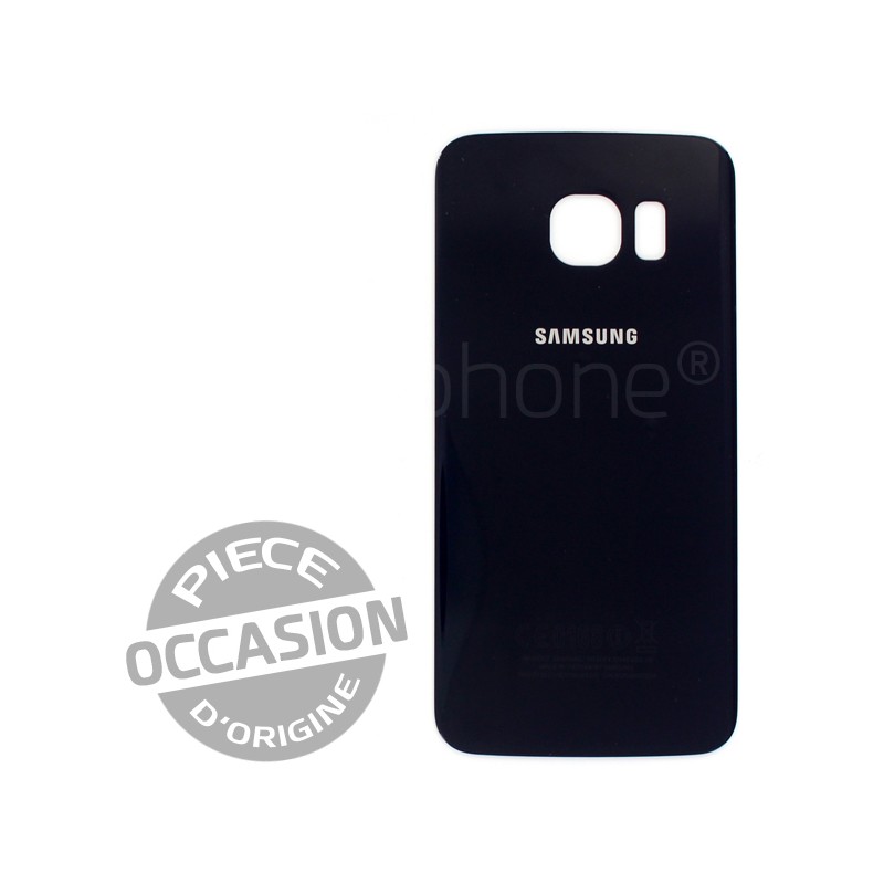 Vitre arrière NOIR COSMOS d'occasion pour Samsung Galaxy S6 Edge photo 2