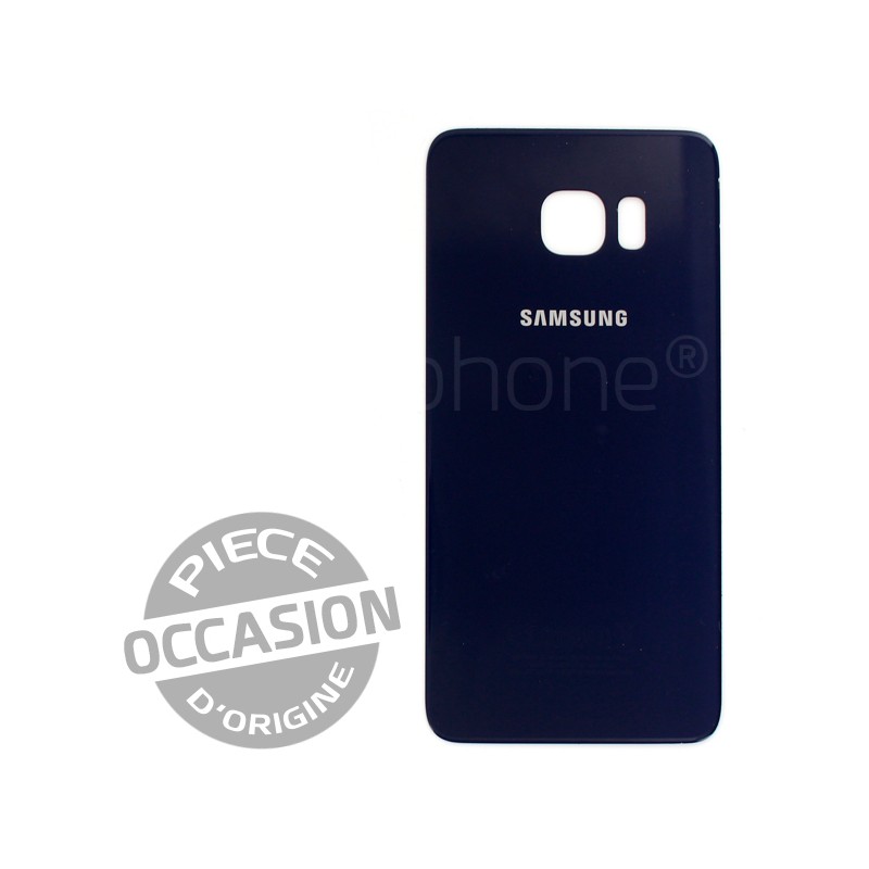 Vitre arrière Noire d'occasion pour Samsung Galaxy S6 Edge Plus photo 2
