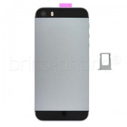 Coque arrière pour iPhone SE Gris sidéral photo 6