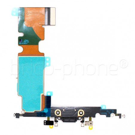 Connecteur de charge noir pour iPhone 8 Plus photo 2