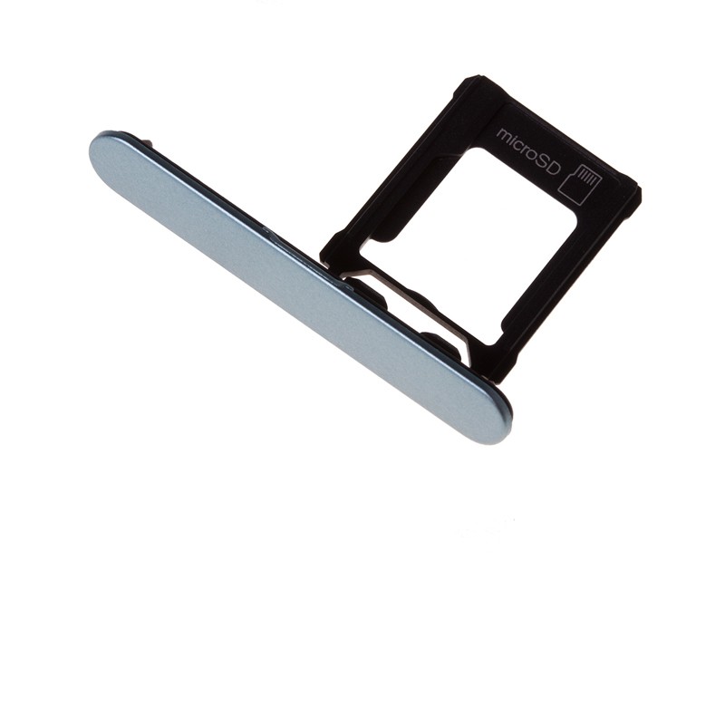 Cache et Rack tiroir carte SD Argent pour Sony Xperia XZ1 Compact photo 2
