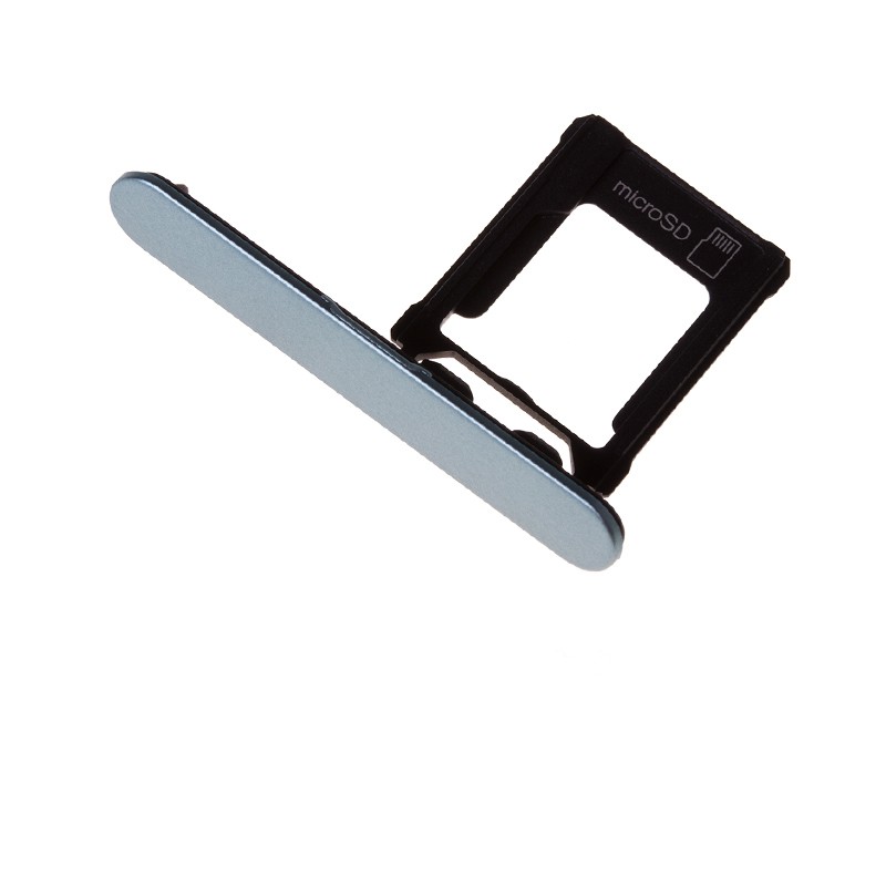 Cache et Rack tiroir carte SD Bleu pour Sony Xperia XZ1 Compact photo 2