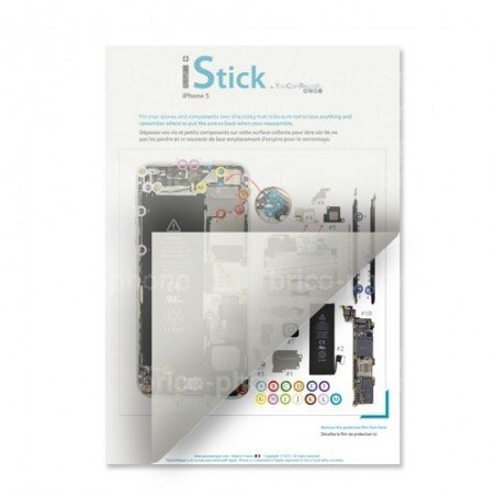 Patron adhésif d'aide au montage pas à pas pour iPhone 6 Plus photo 3
