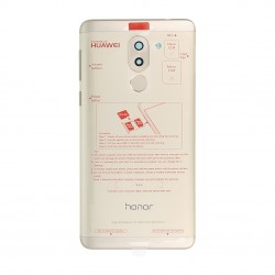 Coque arrière Or avec lecteur d'empreinte pour Huawei Honor 6X