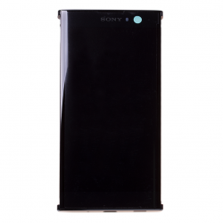 Bloc Ecran Noir avec vitre et LCD sur châssis pour Sony Xperia XA2_photo1