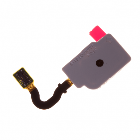 Nappe avec lecteur d'empreintes digitales pour Samsung A8 2018 et A8 2018 Plus Noir photo 2