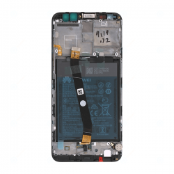 BLoc Ecran Noir COMPLET prémonté sur chassis + batterie pour Huawei Mate 10 Lite photo 3