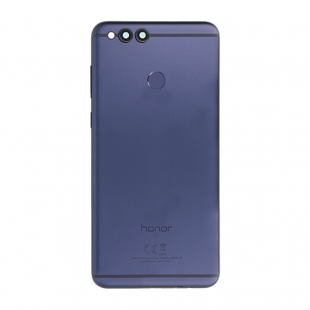 Coque arrière avec lecteur d'empreinte pour Huawei Honor 7X Bleu photo 2