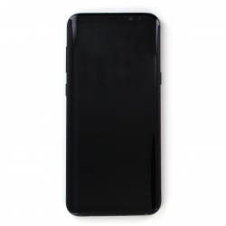 Bloc Ecran Amoled et vitre prémontés sur châssis pour Galaxy S8 Plus Noir Carbone photo 2