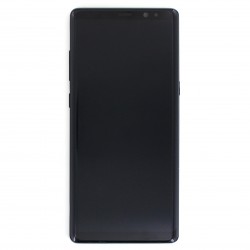 Bloc Ecran Amoled et vitre prémontés pour Samsung Galaxy Note 8 Noir Carbone photo 2