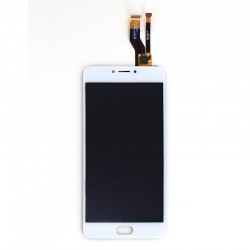 Ecran Blanc COMPATIBLE avec vitre avec LCD pré assemblé pour Meizu M3 Note photo 1