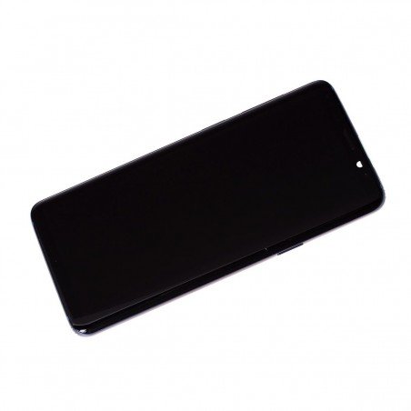 Bloc Ecran Amoled et vitre prémontés sur châssis pour Samsung Galaxy S9 Bleu Corail_photo1