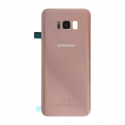 Vitre arrière pour Samsung Galaxy S8 Plus Rose Photo 1
