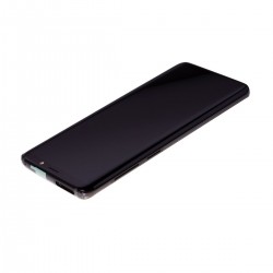 Bloc Ecran Amoled et vitre prémontés sur châssis pour Galaxy S9 Plus Noir Carbone photo 4