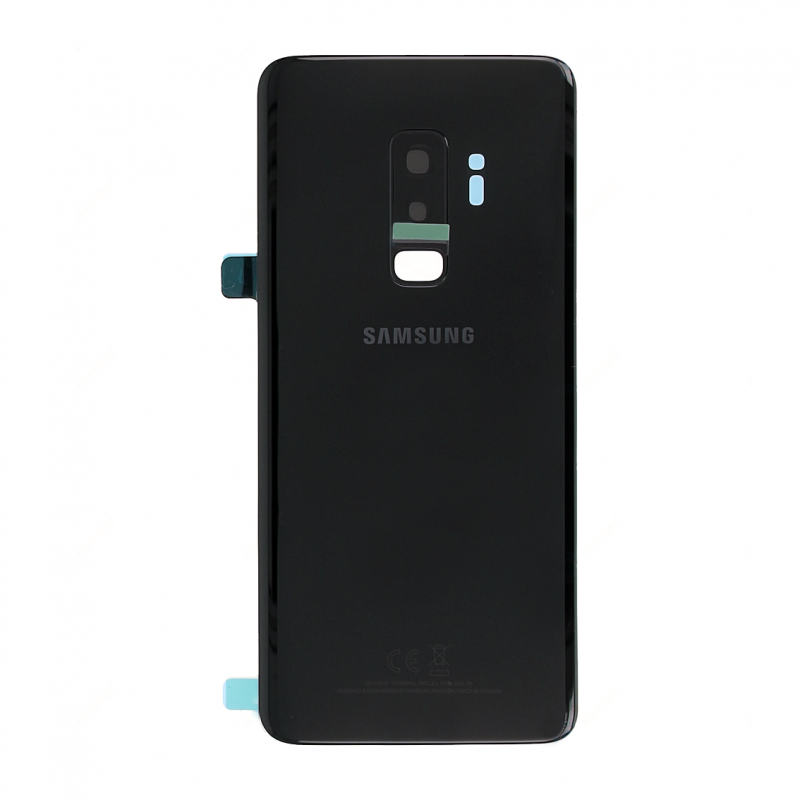 Vitre arrière pour Samsung Galaxy S9 Plus Noir Carbone_photo1