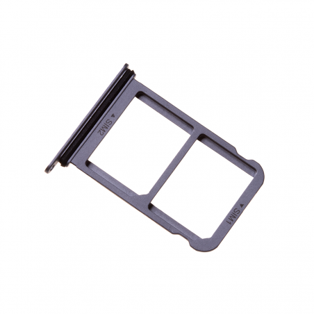 Rack tiroir 2 cartes SIM pour Huwei P20 Bleu.