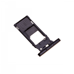 Rack tiroir cartes SIM et SD Noir pour Sony Xperia XZ2 photo 2
