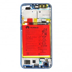 BLoc Ecran Bleu COMPLET prémonté sur chassis + batterie pour Huawei Honor 9 Lite Photo 3