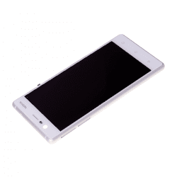 Bloc Ecran Blanc avec vitre et LCD prémontés sur châssis pour NOKIA 3 / 3 Dual sim Photo 5