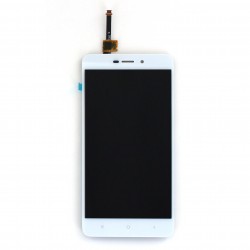 Ecran Blanc avec vitre avec LCD pré-assemblé pour Xiaomi Redmi 4A Photo 1
