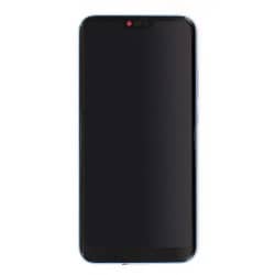 Bloc écran Gris COMPLET prémonté sur châssis + batterie pour Huawei Honor 10 photo 2
