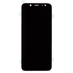 Bloc Ecran noir avec vitre + Amoled pour Samsung Galaxy A6 2018 Photo 1