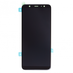 Ecran noir avec vitre + Amoled pour Samsung Galaxy A6+ 2018 Photo 1