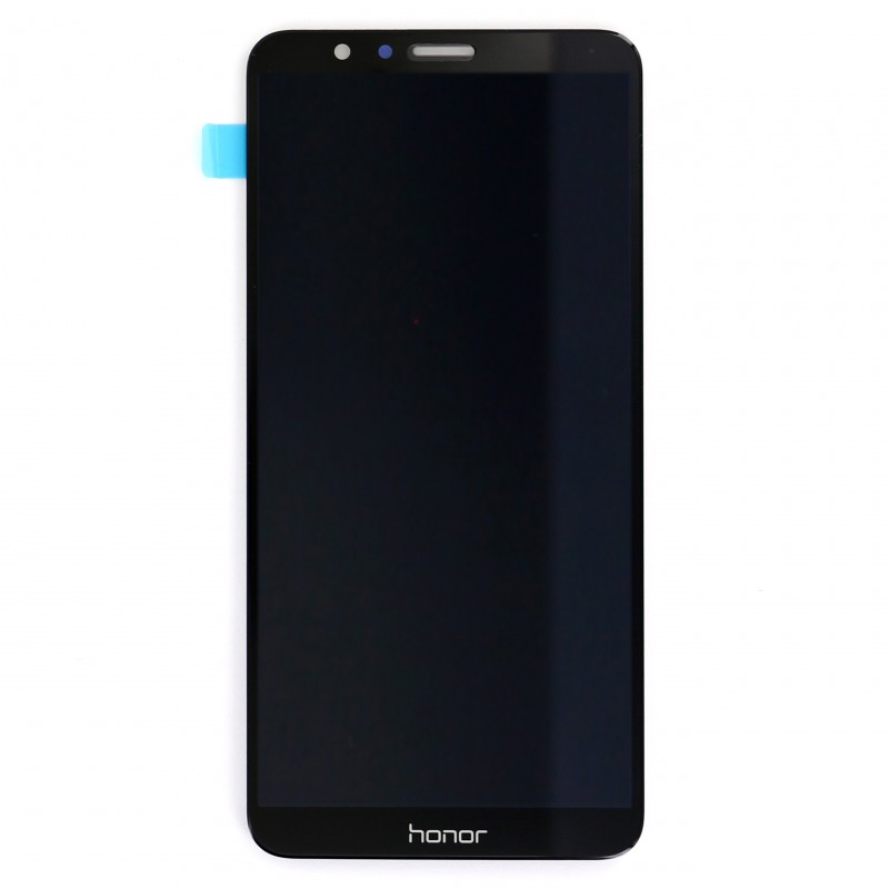 Ecran Noir avec vitre et LCD prémonté pour Huawei Honor 7X Photo 1