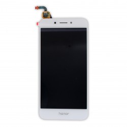 Ecran Blanc avec vitre et LCD pour Huawei Honor 6A Photo 1