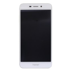 Bloc écran Blanc COMPLET prémonté sur chassis + batterie pour Huawei Honor 6C Pro Photo 2