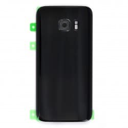 Vitre Arrière Noire compatible pour Samsung Galaxy S7 Photo 1