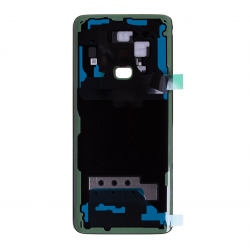 Vitre arrière compatible pour Samsung Galaxy S9 Noir Carbone Photo 2