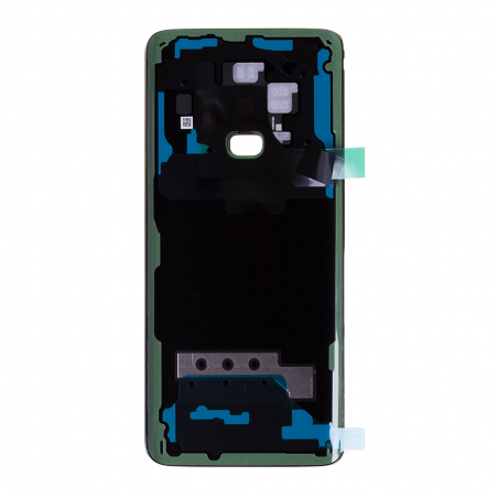 Vitre arrière compatible pour Samsung Galaxy S9 Bleu Photo 2