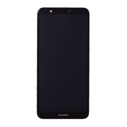 Ecran Noir COMPLET prémonté sur châssis + batterie pour Huawei P Smart Face