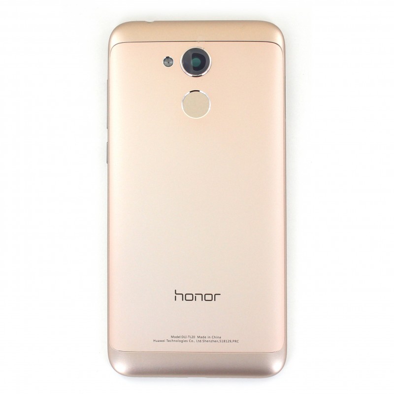 Coque arrière Or avec lecteur d'empreinte pour Huawei Honor 6A Photo 1