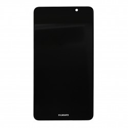 Bloc Ecran Noir COMPLET prémonté sur chassis + batterie pour Huawei Mate 9 Photo 2