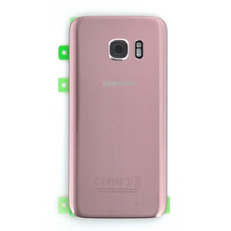 Vitre Arrière Rose d'origine pour Samsung Galaxy S7 Photo 1