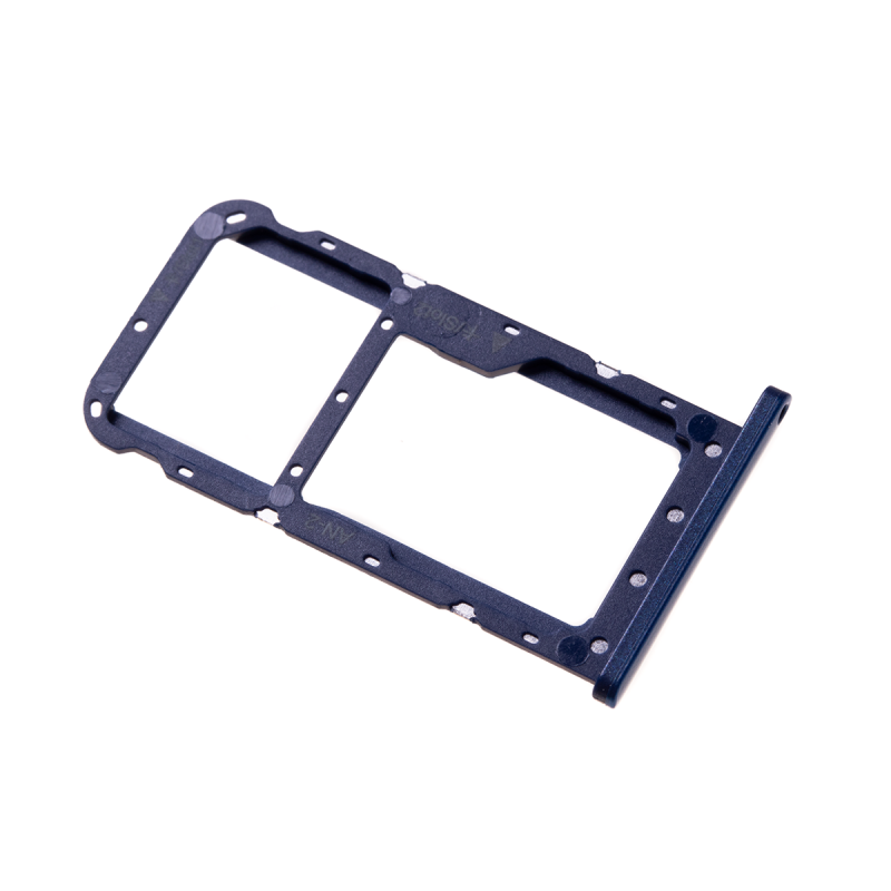 Rack tiroir cartes SIM et SD Bleu pour Huawei P20 Lite Photo 1