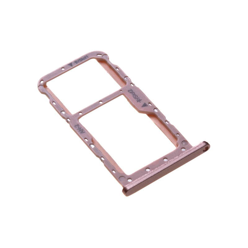 Rack tiroir cartes SIM et SD Rose pour Huawei P20 Lite Photo 1