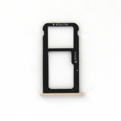 Rack tiroir carte SIM et SD Or pour Huawei Honor 6C Photo 2