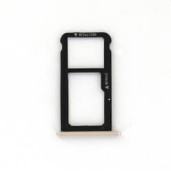 Rack tiroir carte SIM et SD Or pour Huawei Honor 6C Photo 2