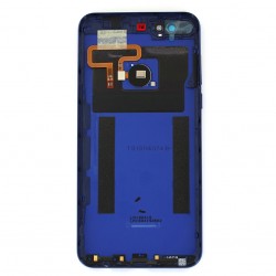 Coque arrière Bleu avec lecteur d'empreinte pour Huawei Y7 2018 Photo 2