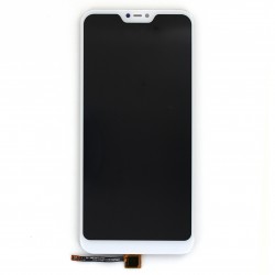 Ecran Blanc avec vitre avec LCD pré-assemblé pour Xiaomi Mi A2 Lite Photo 1