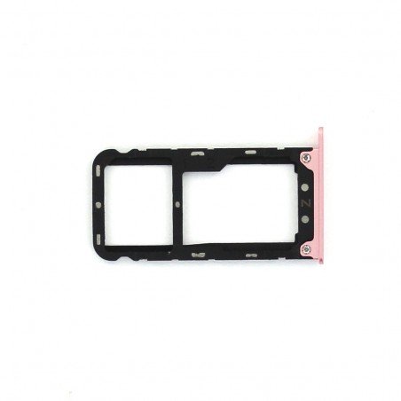Rack tiroir cartes SIM et SD pour Xiaomi Redmi Note 5 Rose Photo 1