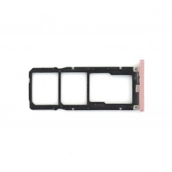 Rack tiroir cartes Double SIM et SD pour Xiaomi Redmi S2 Rose Photo 1